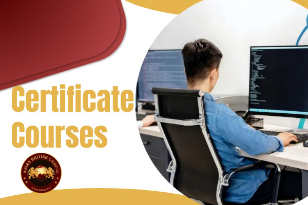 Acian british campus certificate courses